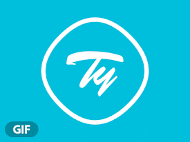 Tahir Yuksel animated personal logo