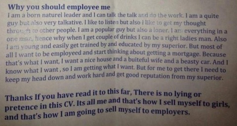 why you should employee me