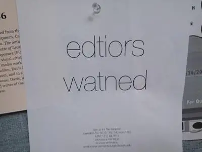 editors wanted funny job ads