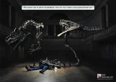 Dino creative job ad