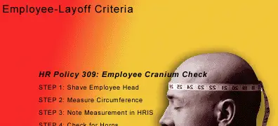 HR criteria for employee layoffs