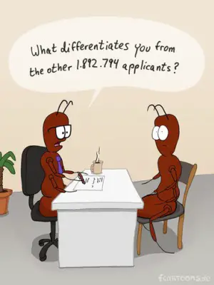applicants interview cartoon