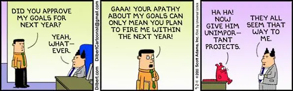 Dilbert job goals