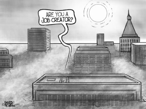 job creator cartoon