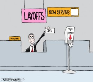 layoffs cartoon