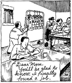 Prison job cartoon