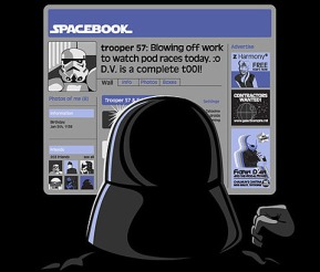 spacebook cartoon