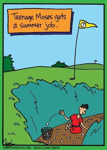 teenage moses summer job