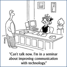 Virtual meeting cartoon