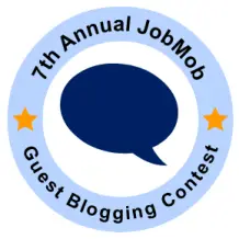 7th Annual JobMob Guest Blogging Contest official logo