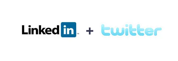 LinkedIn + Twitter