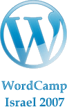 WordCamp Israel badge