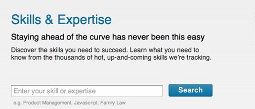 linkedin skills expertise