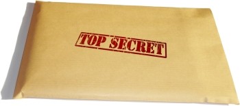 Confidential Job Search Top Secret Envelope