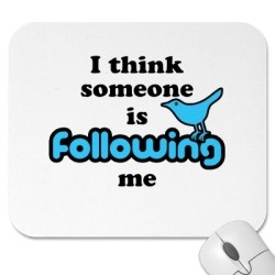 Twitter mousepad