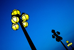 Night lamp posts