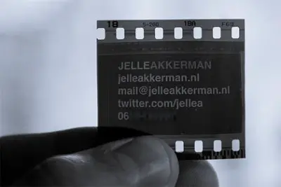 JelleAkkerman creative business card design