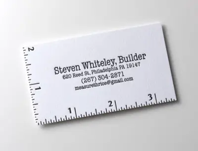 StevenWhiteley creative business card design