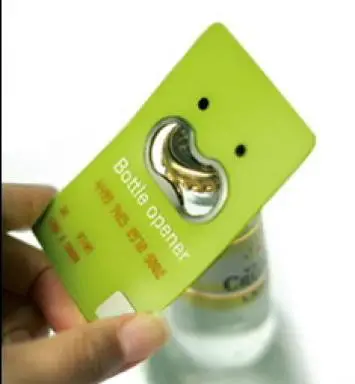 bottle opener creative business card design