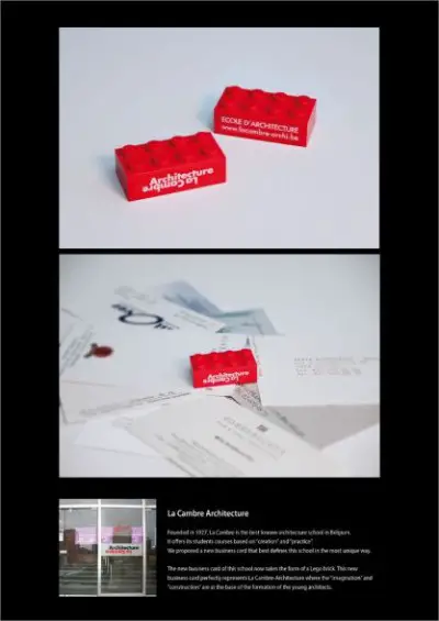 lacambrebusiness creative business card design