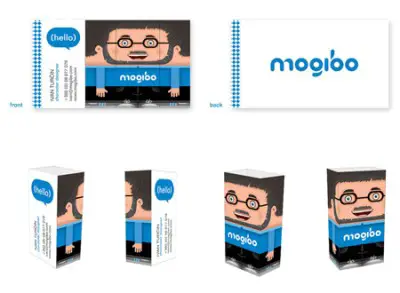 mogibo creative business card design