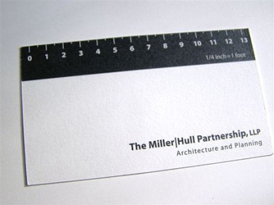 ruler creative business card design