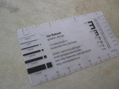 ruler point creative business card design