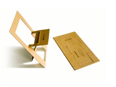 sheet seat creative business card design