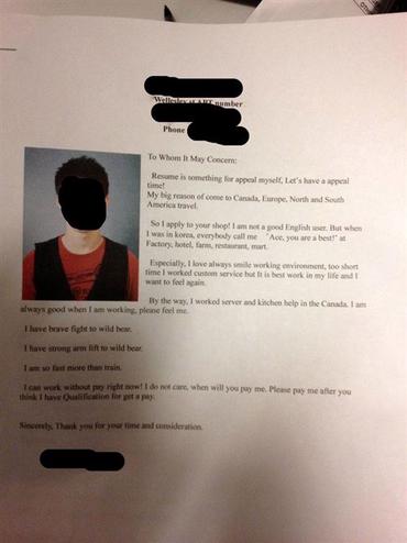 😜 33 Funny Cover Letters and Job Applications That are Actually Real