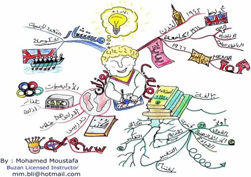 Mohamed Moustafa cv mindmap