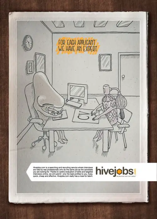 hivejobs nose recruitment marketing