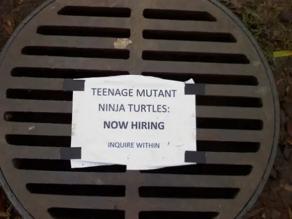manhole cover recruitment marketing