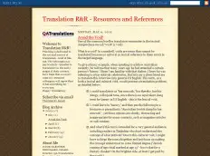 Translation R&R