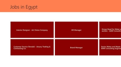 jobs in egypt