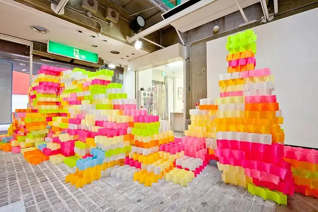 sticky note structures