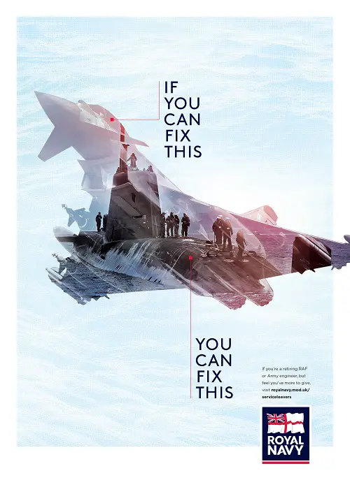 royal navy and royal marines talent recruitment marketing