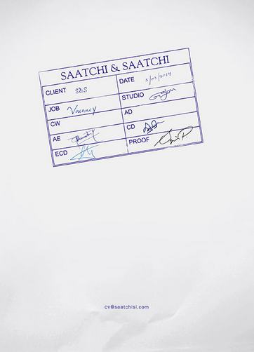 saatchi and saatchi talent recruitment marketing