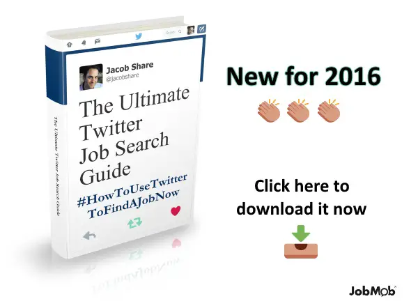 Read more about the article Announcing The 2016 Ultimate Twitter Job Search Guide