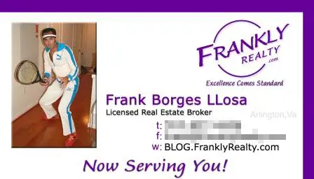 real estate broker business card