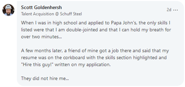 😁 Funniest Resume Skills Actually Seen On Real Resumes