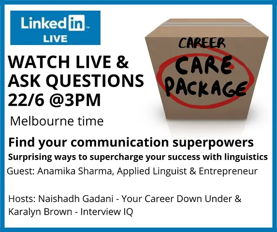 Career Care Package: Supercharge your communication