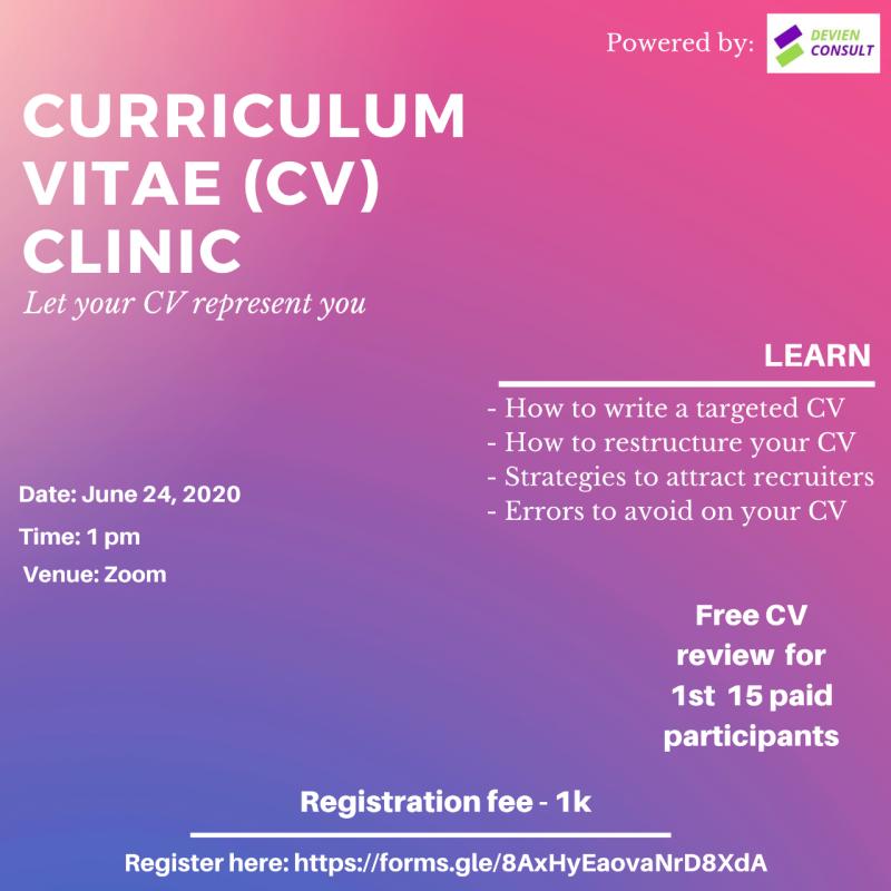 Curriculum Vitae Clinic