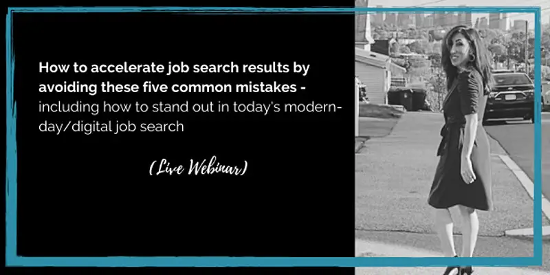 How to accelerate job search results by avoiding these 5 common mistakes