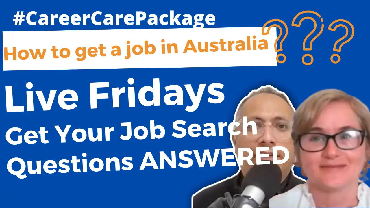Career Care Package #121 Live virtual job search coaching - ask us anything about your job search
