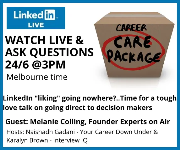 Career Care Package: LinkedIn Job Search with Melanie Colling