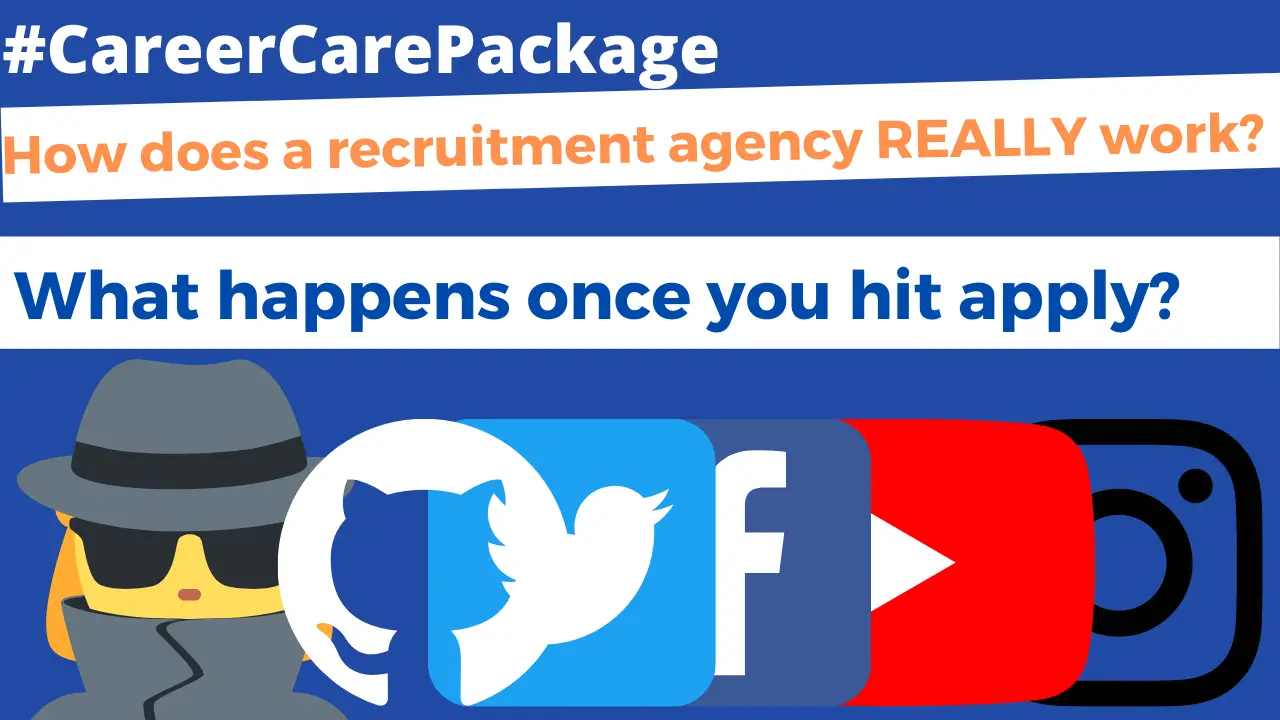 Career Care Package #144 Recruitment goes undercover. You'd be surprised about what they know about you at one press of a button