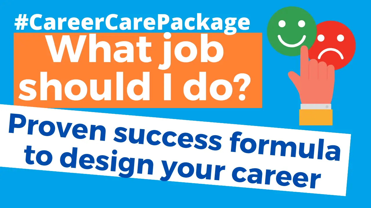 Career Care Package # 127 Sick of wondering what career path is right for you? [Lean in for life design principles]