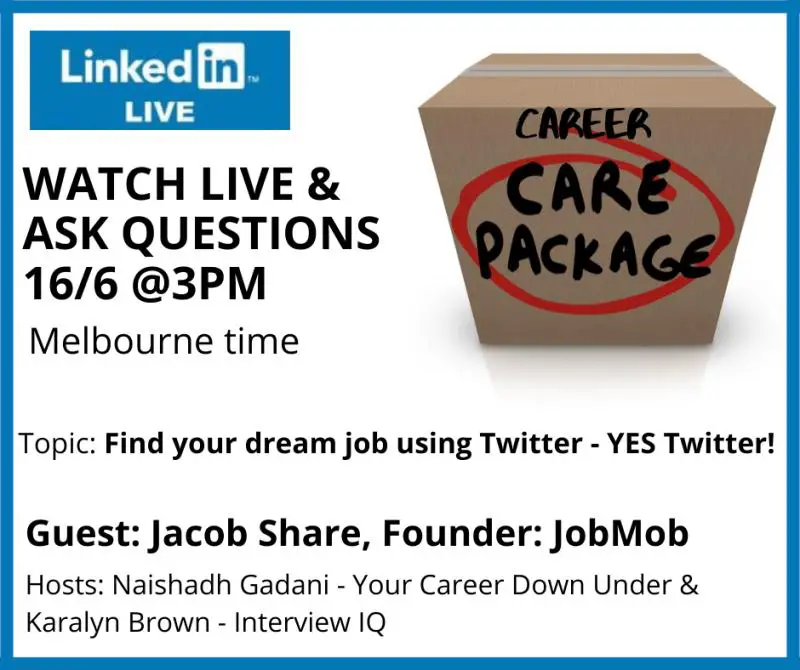 Career Care Package: Twitter Job Search with Jacob Share