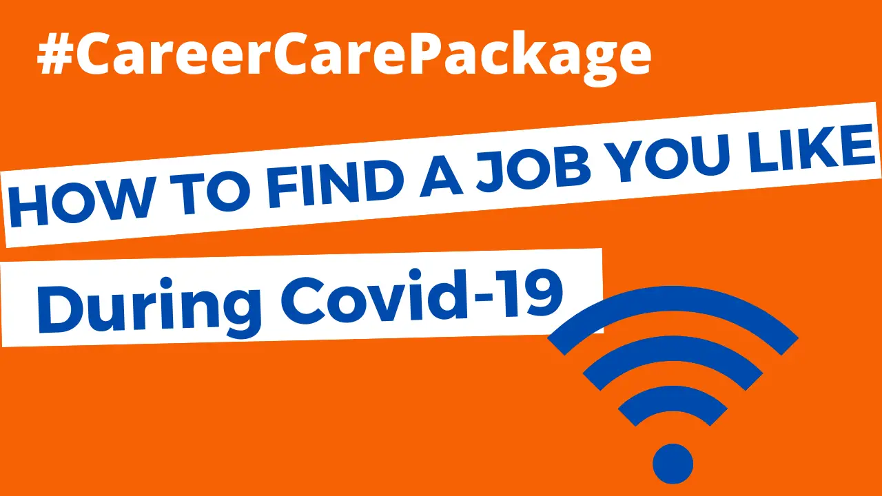 Career Care Package Episode 119 How to find a job fast (er) during Covid 19