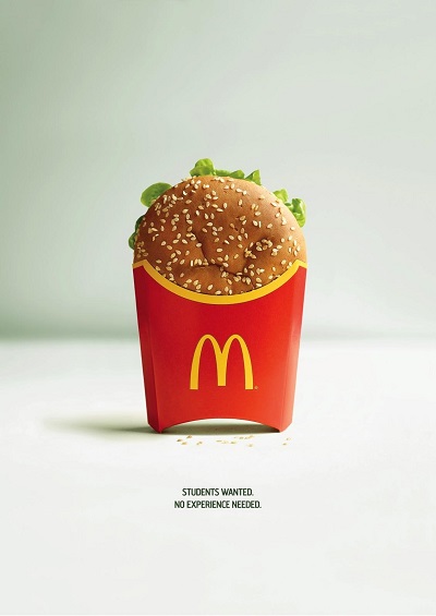 mcmistake burger talent recruitment marketing